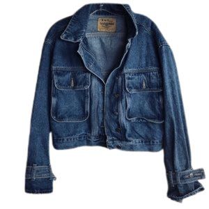 XHT STUDIO WAREHOUSE &CO  vintage jean jacket MED